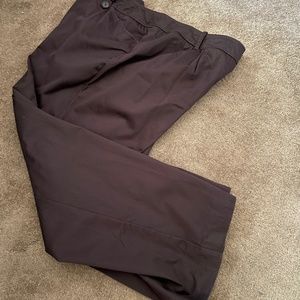 Worthington dark brown trousers with pockets